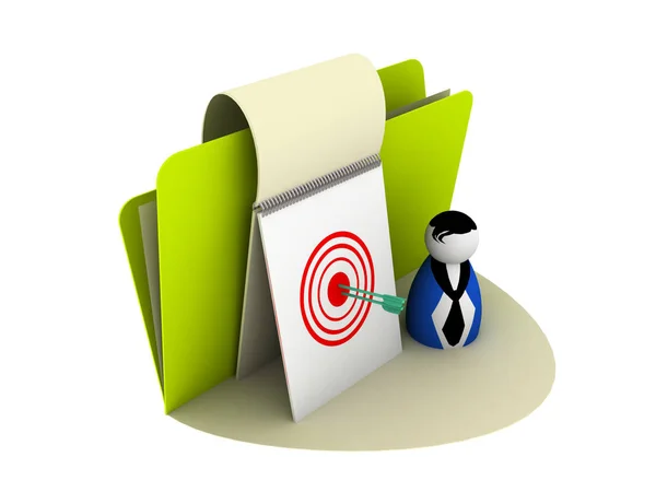 Right Target Icon — Stock Photo, Image