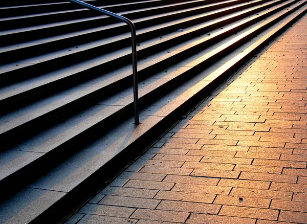 Escadas Noite — Fotografia de Stock