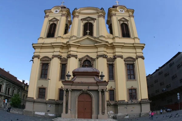 Malebný Pohled Krásnou Středověkou Architekturu Katedrály — Stock fotografie