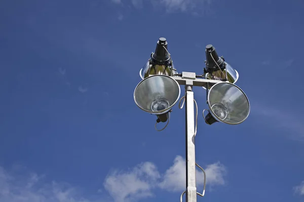 Mobilny System Oświetlenia Zewnętrznego — Zdjęcie stockowe