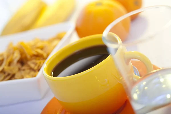 Leckeres Frühstück Wird Zubereitet — Stockfoto