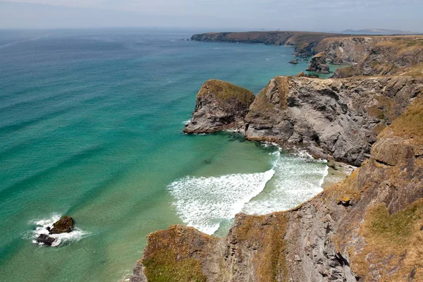 Côte Atlantique Dans Cornwall — Photo