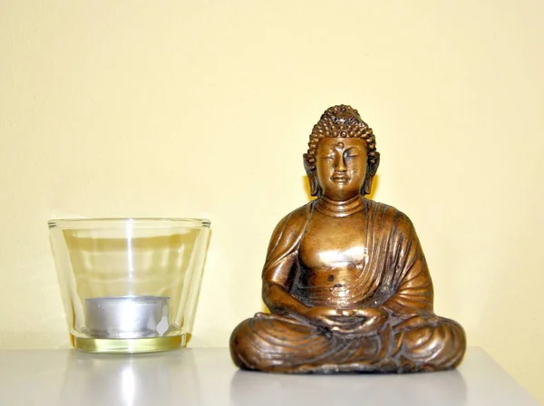 Alter Gott Buddhistische Religion Gautama Buddha — Stockfoto