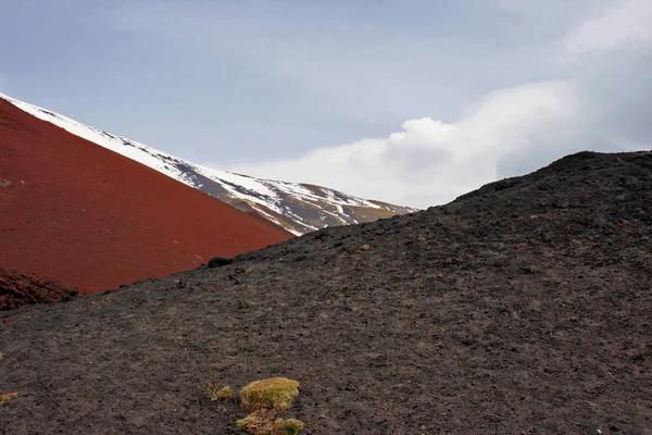 Vulkaniska Landskap Lanzarote Kanarieöarna Spanien — Stockfoto