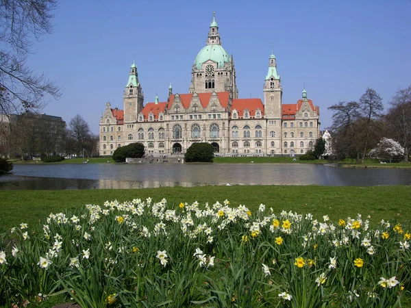 Rathaus German Seat Local Legislative Executive Government — стоковое фото