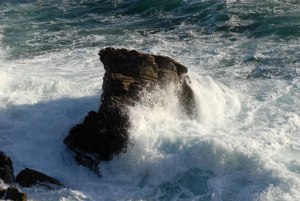Γραφική Θέα Της Όμορφης Θαλασσογραφία Ωκεανό — Φωτογραφία Αρχείου