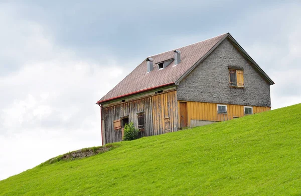 Fazenda Casa Appenzell Switzerland — Fotografia de Stock