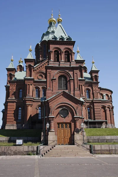 Malebný Pohled Majestátní Katedrálu Architektury — Stock fotografie