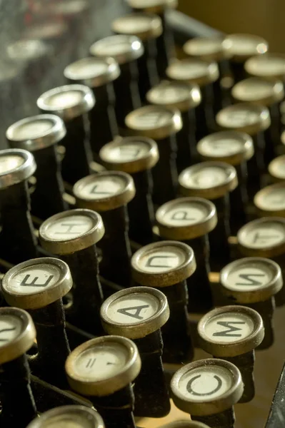 Παλαιά Γραφομηχανή Αντίκες Vintage Έννοια — Φωτογραφία Αρχείου