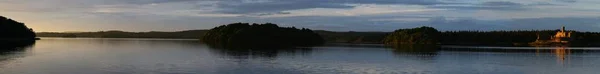 Kväll Atmosfär Lough Nyckel — Stockfoto