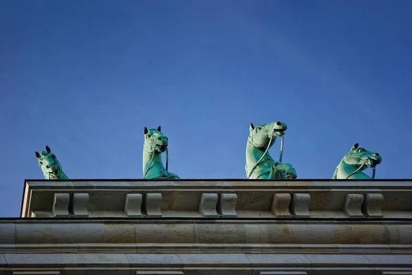 Widok Berlin Stolica Niemiec — Zdjęcie stockowe