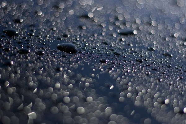 Wassertropfen Auf Ein Glas — Stockfoto