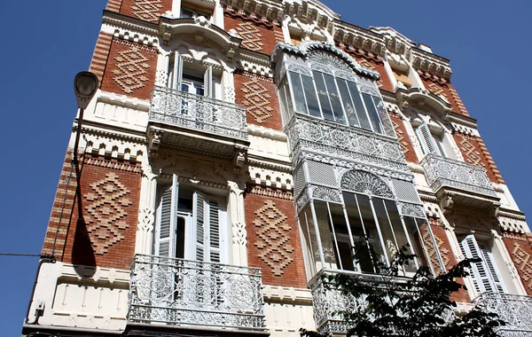 Antiguo Edificio Ciudad Barcelona — Foto de Stock