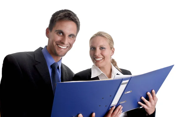 Portrait Business Team Business Dealings Concept — Stock Photo, Image