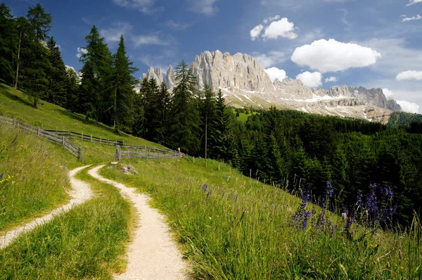 Vista Panorâmica Majestosa Paisagem Dolomitas Itália — Fotografia de Stock