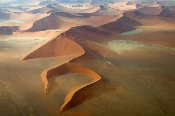 Dunas Parque Nacional Naukluft Namib — Fotografia de Stock