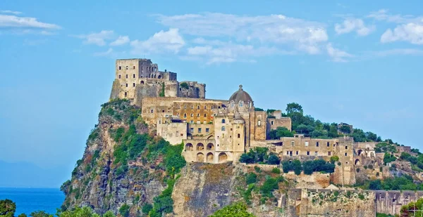 Castello Aragonese Ischia Italia — Foto de Stock
