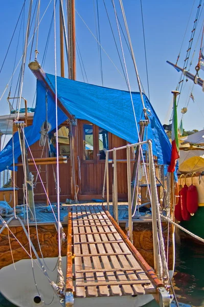 Malerischer Blick Auf Den Schönen Hafen — Stockfoto