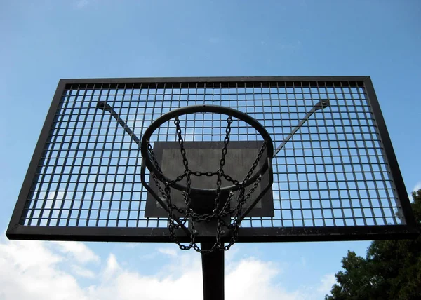 Basketball Hoop Park — Stock Photo, Image