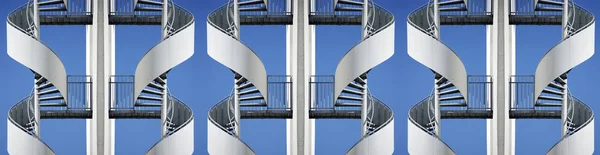 Escada Formato Panorâmico — Fotografia de Stock