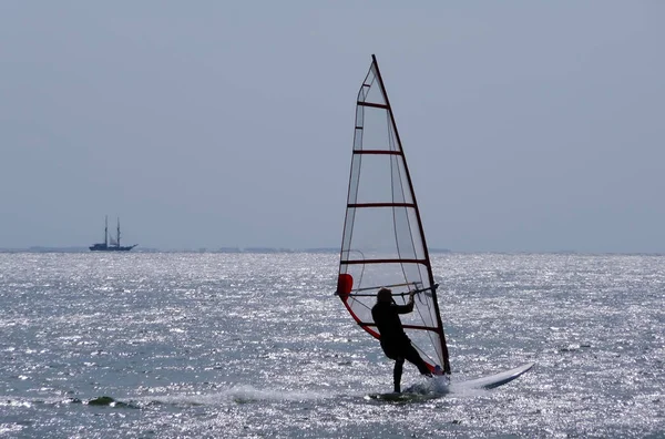 Windsurf Deporte Surf Extremo — Foto de Stock