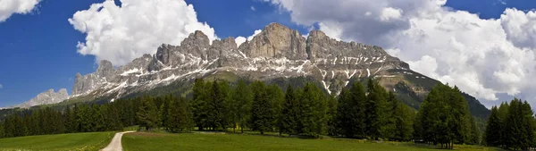 Vista Panorâmica Majestosa Paisagem Dolomitas Itália — Fotografia de Stock