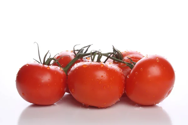 Tomates Maduros Vermelhos Orgânicos — Fotografia de Stock