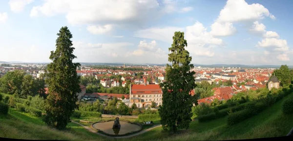 Πανόραμα Πάνω Από Bamberg — Φωτογραφία Αρχείου