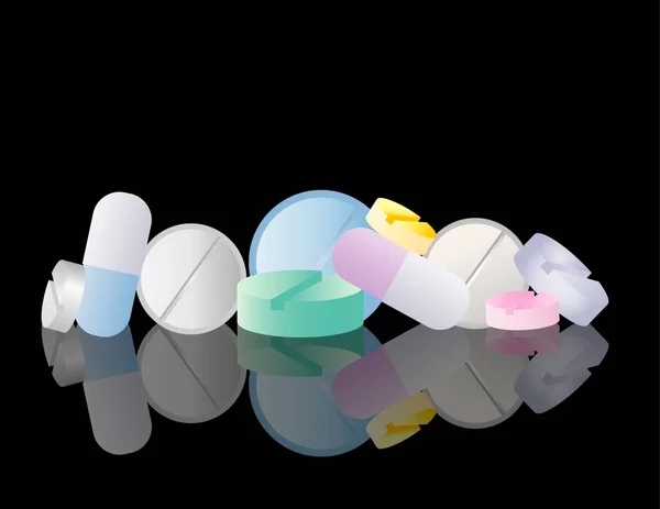 Cuidados Saúde Comprimidos Comprimidos — Fotografia de Stock