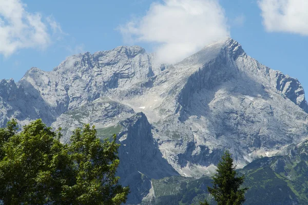 Die Alpspitze Oberbayern — Stockfoto