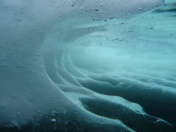 Gheață Iceberg Gheață Înzăpezită Iarnă — Fotografie, imagine de stoc