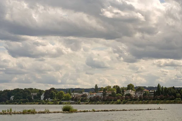 莱茵河坏哥德堡 — 图库照片