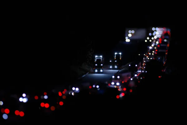 Scenic View Traffic Road Infrastructure — Stock Photo, Image