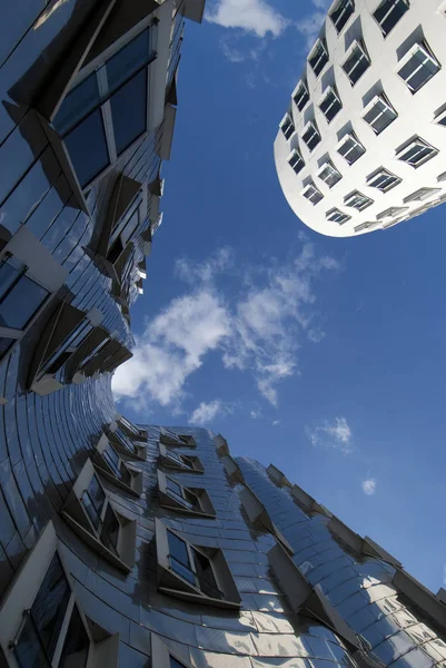 Blick Nach Oben Gehry Häuser — Stockfoto