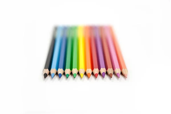 Crayons Crayons Outils Art Dessin — Photo