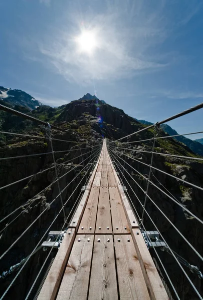 Vista Panorâmica Bela Paisagem Alpes — Fotografia de Stock