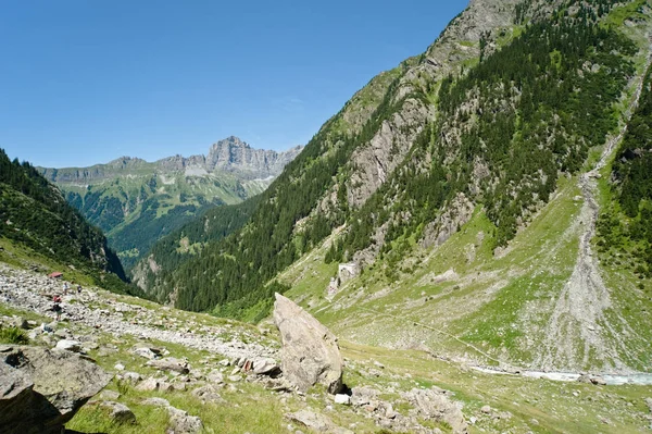 Festői Kilátás Fenséges Alpok Táj — Stock Fotó