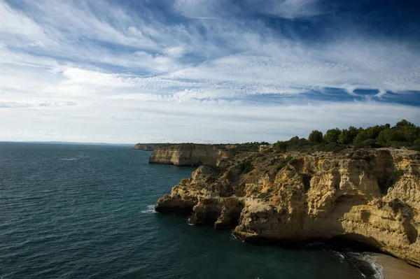 Przybrzeżny Odcinek Algarve — Zdjęcie stockowe