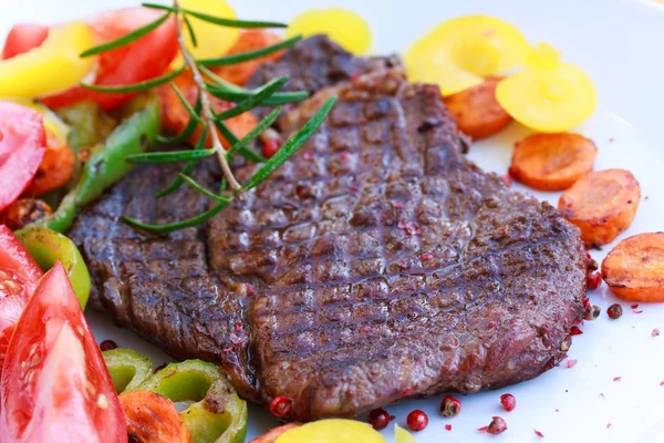 Steak Côtelé Aux Yeux Paprika — Photo