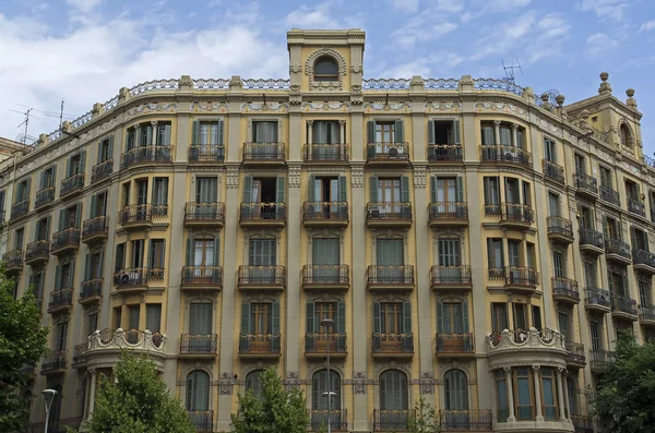 Historisches Haus Barcelona — Stockfoto