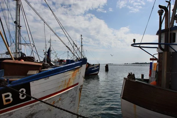 Malerischer Blick Auf Den Schönen Hafen — Stockfoto