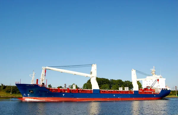 Schilderachtig Uitzicht Industriële Zware Kranen — Stockfoto