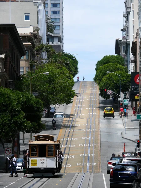 Kolejka Linowa San Francisco — Zdjęcie stockowe