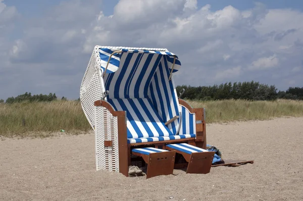 Paniers Plage Bord Mer Pendant Journée — Photo