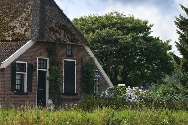 Ancienne Ferme Néerlandaise Dans Pays — Photo