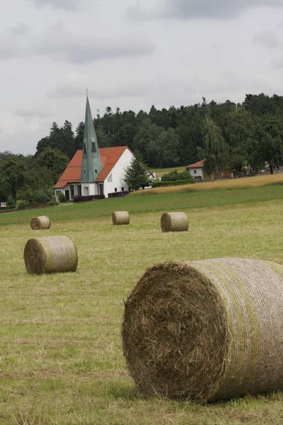 Bale Front Church — Stock Photo, Image