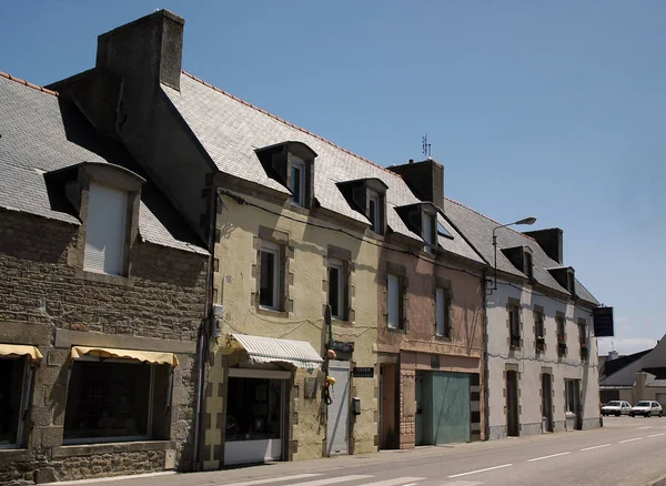 Dorfstrasse Eftermiddagen — Stockfoto