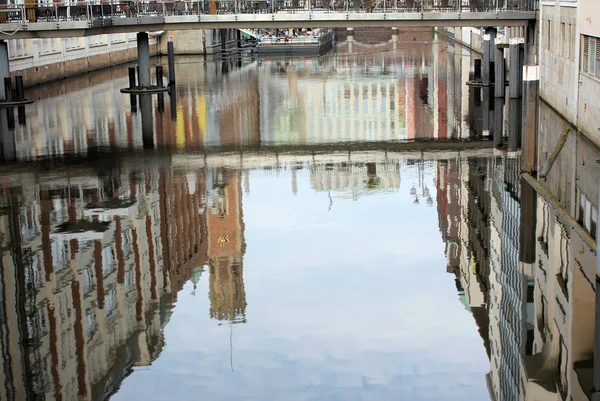 Hamburg Główne Miasto Portowe Północnych Niemczech — Zdjęcie stockowe