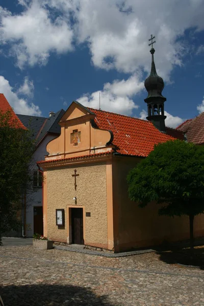 Schilderachtig Uitzicht Oude Kerk — Stockfoto