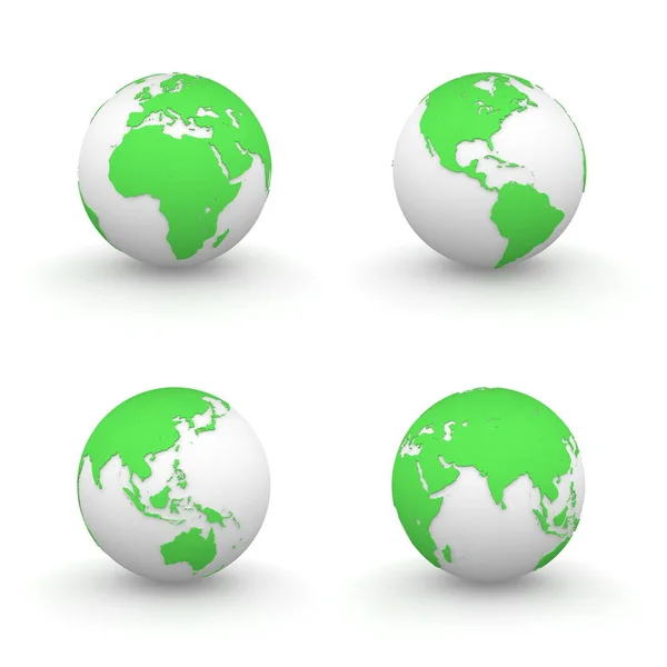 Globes Green — Stock fotografie
